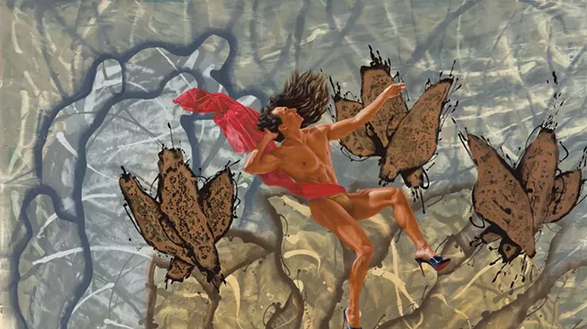 Image: Kent Monkman&rsquo;s Paintings at the Hood Evoke Cree Spirituality and the Legacy of Colonialism