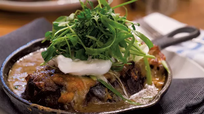 Image: Kismet's Brothy Bread Pudding Is What You're Craving Now