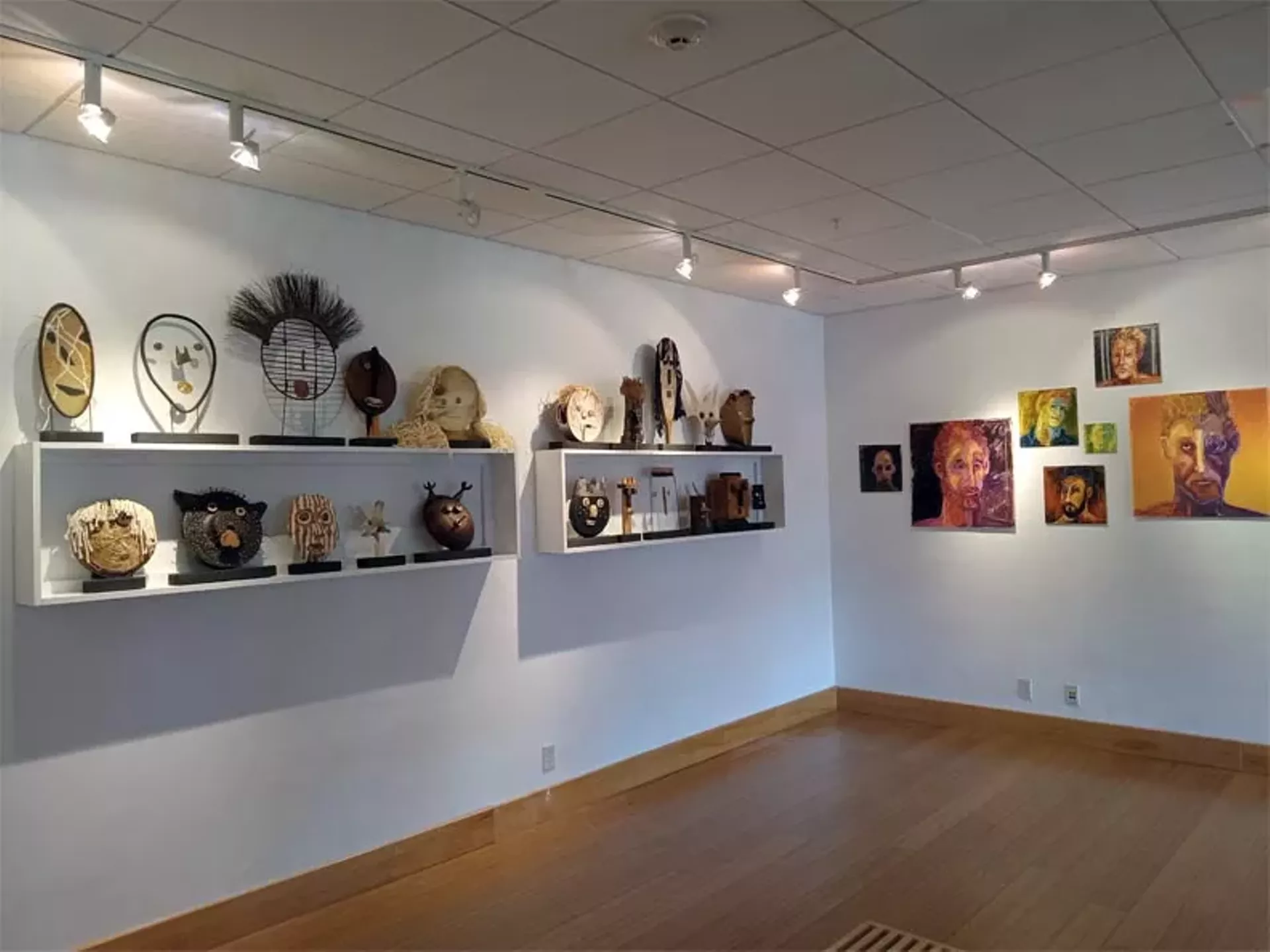 Installation view of the exhibition