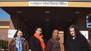 (Left to right) Liz Curry, Lindsay Reid, Jeanine Bunzigiye, Sara Martinez de Osaba