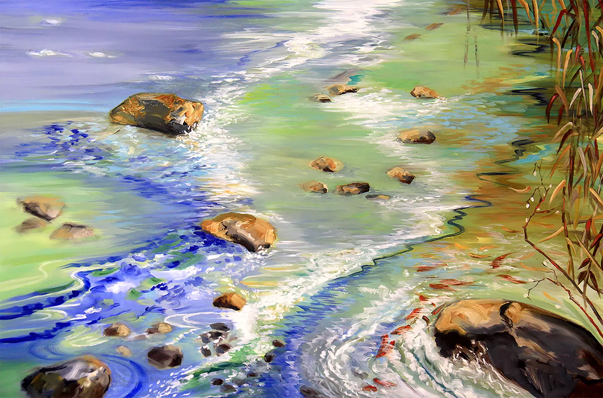 "Willow Brook" by Judy Hawkins