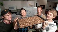 At Middlebury College, a Student Enterprise Fights Global Hunger — with Crickets