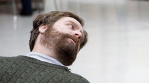 MENTAL MENTOR Galifianakis plays a fellow patient who offers Gilchrist unorthodox therapy.