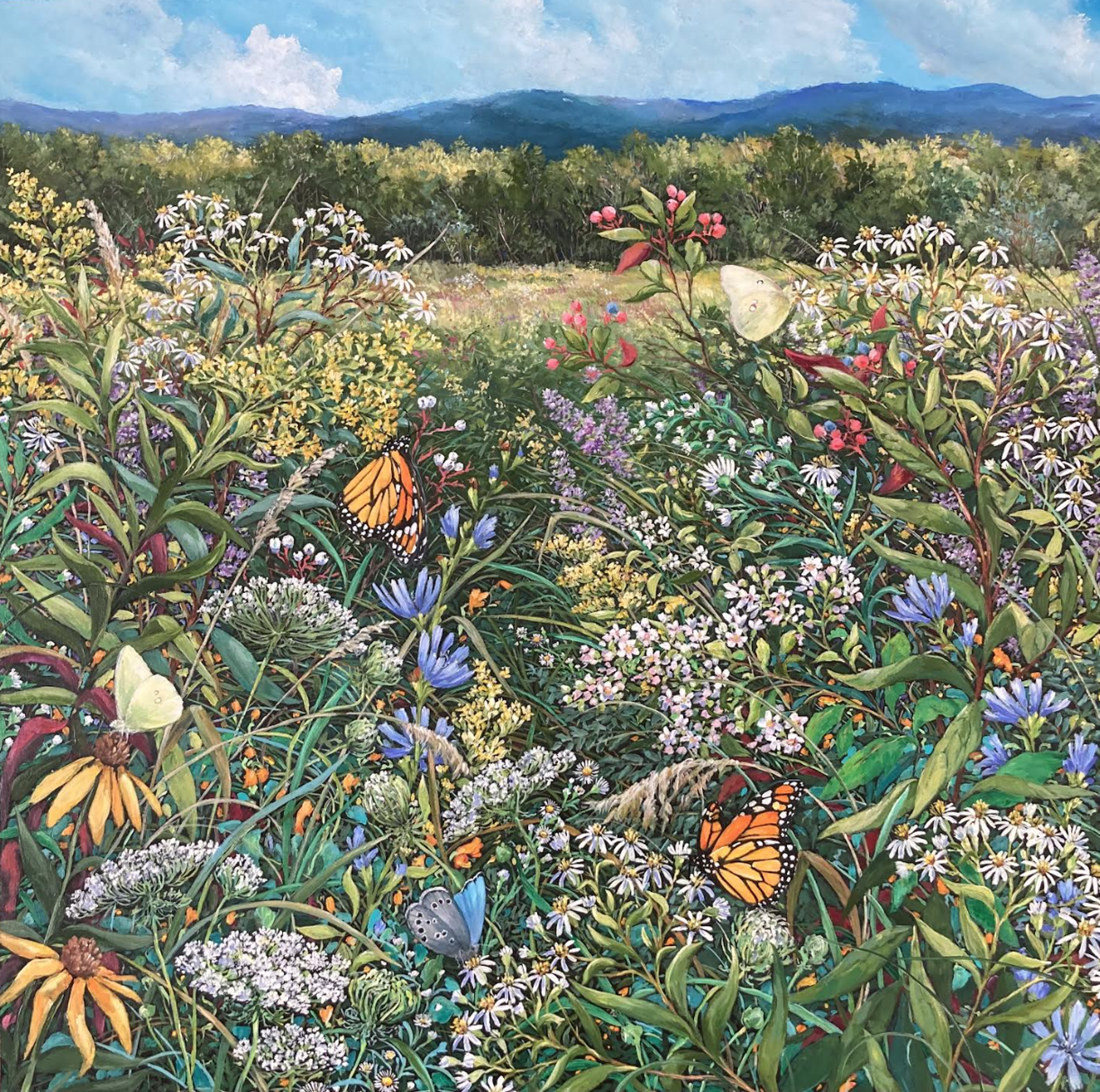 "Wild Things Have Restless Wings II" by Carrie Ade