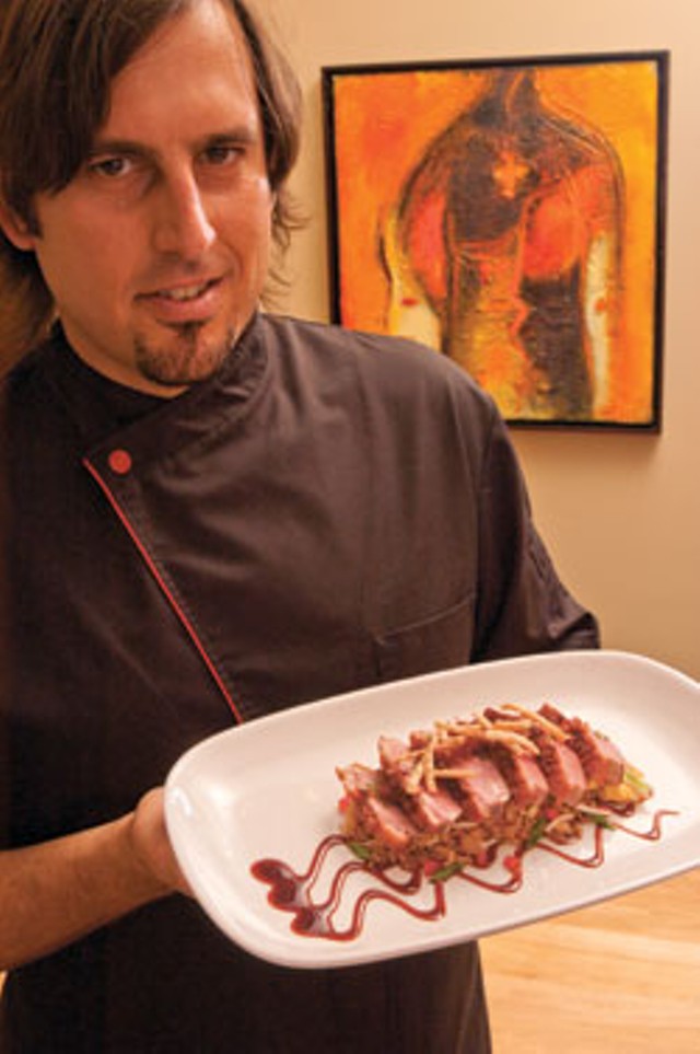 Miguel Garcia at Santos Cocina Latina