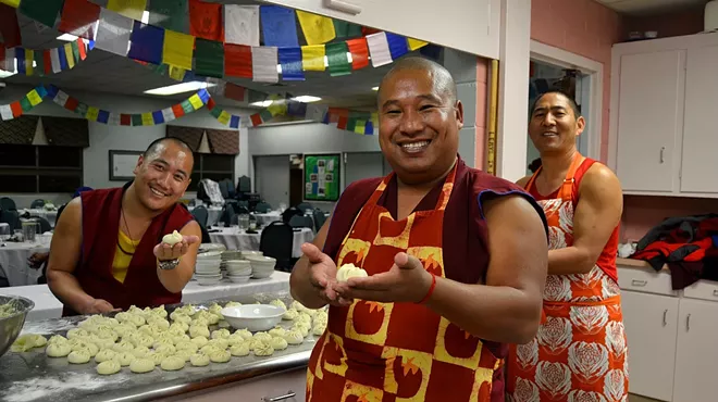 Image: Momos With the Monks