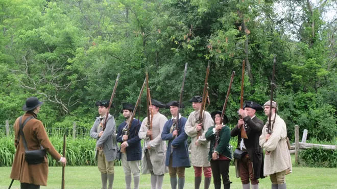 Image: Mustering the Colonial Militia