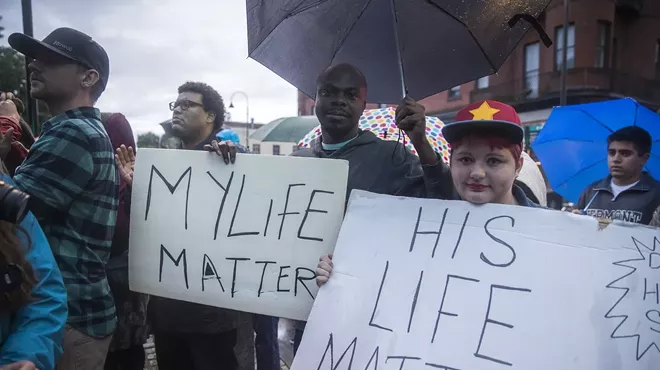 Image: National Police Violence Spurs Protest in Burlington