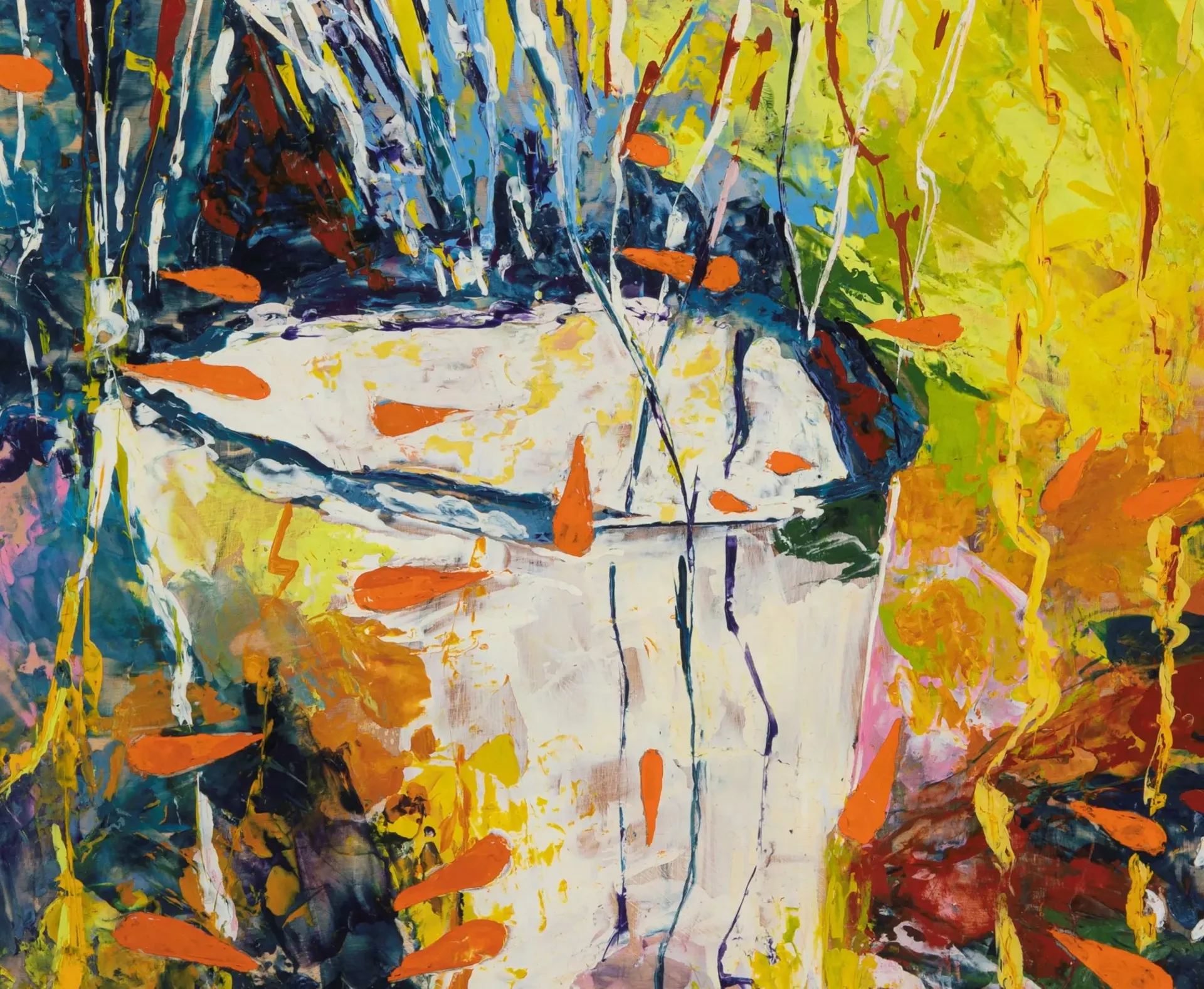 "Fish Pond" by William Peabody
