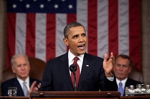 President Barack Obama delivers the 2012 State of the Union address. - COURTESY: WIKIMEDIA COMMONS