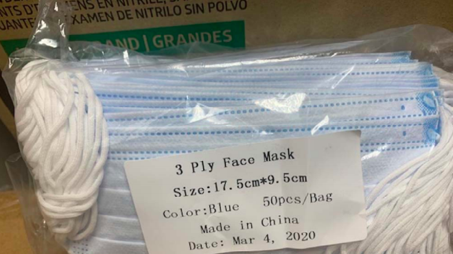 Image: Attorney General Settles With Man Who Sold Masks at Huge Markup