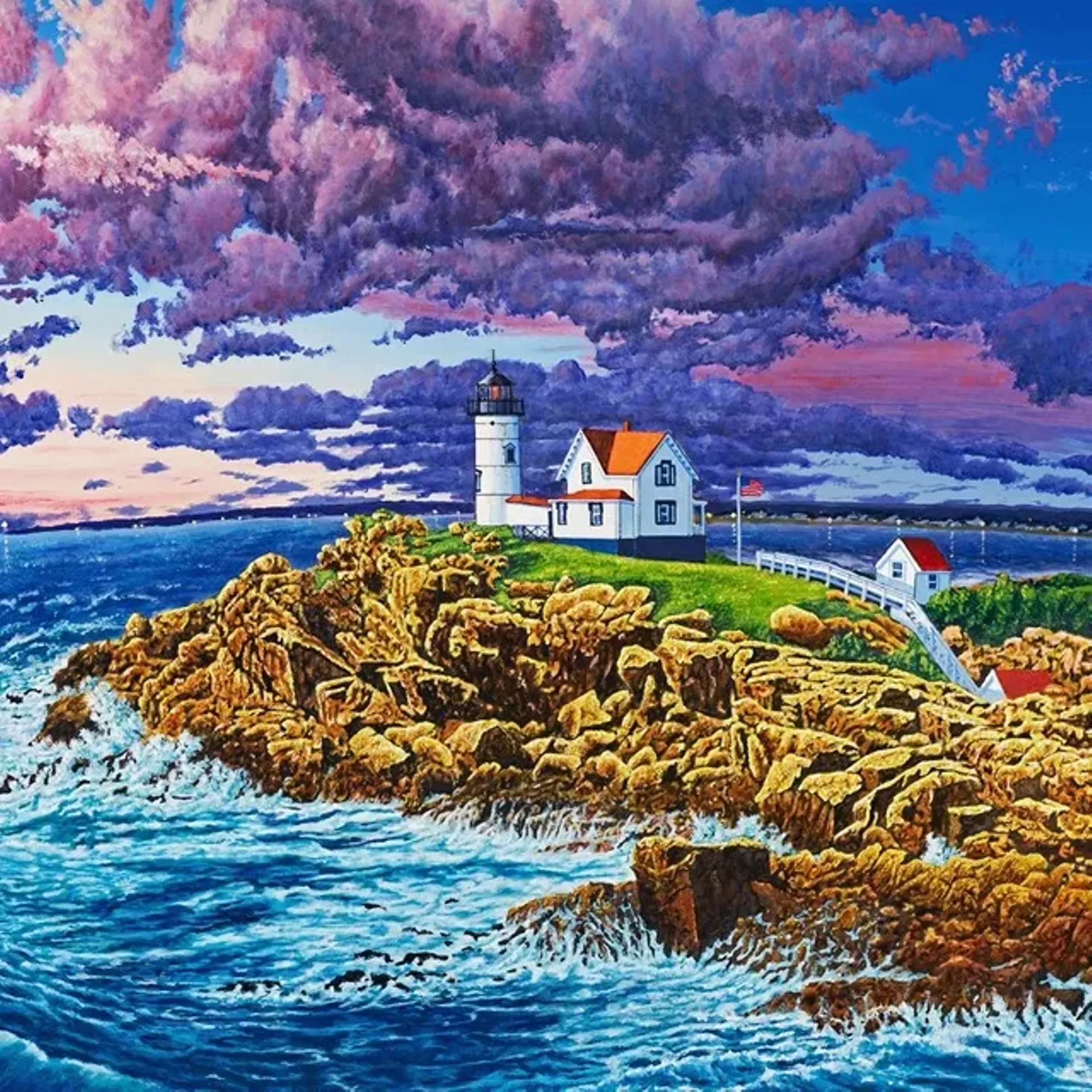 "New England Landscape" by Brian Hewitt