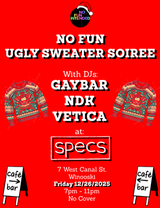 Image: No Fun Ugly Sweater Soir&eacute;e (No Fun Intended)
