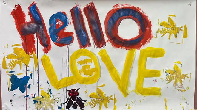 Image: 'Not a Word' Public Art Activity
