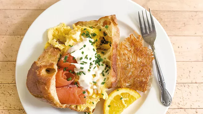 Image: One Dish: In Praise of Mirabelles' Popover