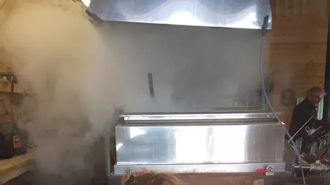 Image: Open Maple Sugarhouse