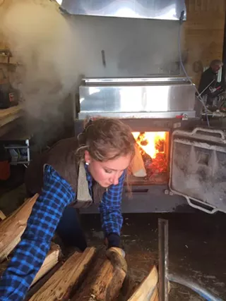Image: Open Maple Sugarhouse