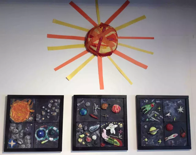 Integrated Arts Academy Kids Exhibit Artwork at BCA Tonight