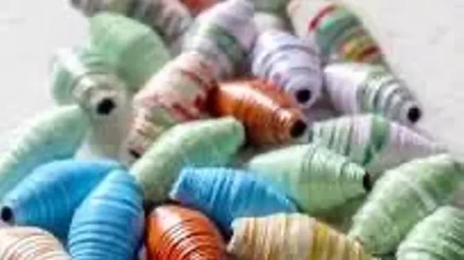 Image: Paper Bead Making
