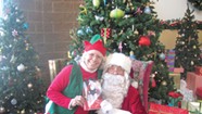 Former Wrestler Paul Vachon Makes a Strong Santa