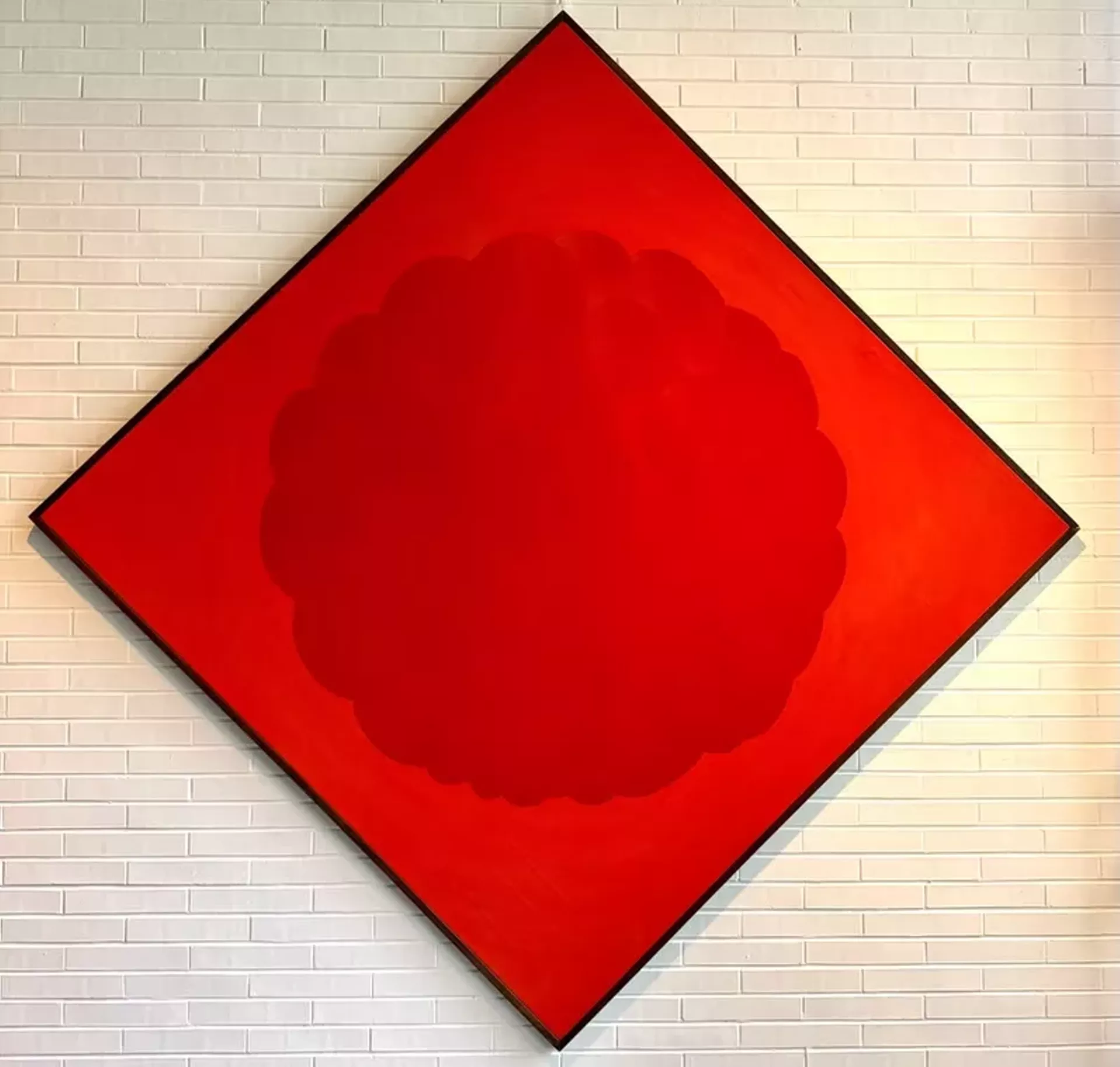 "Untitled (Red and Orange)" by Diana Pumpelly Bates