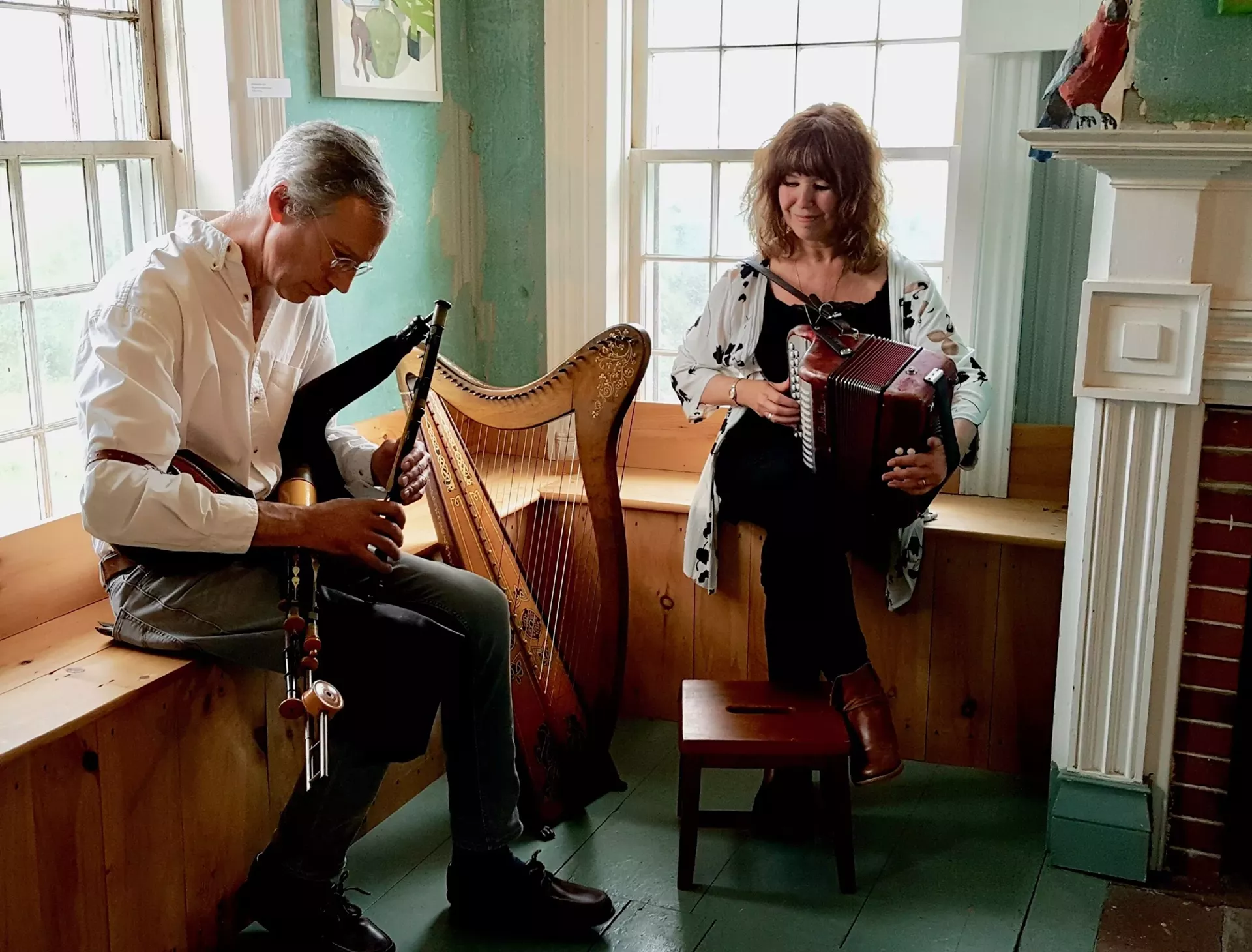 Benedict Koehler and Hilari Farrington