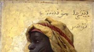 "Portrait of a Nubian," by Peder Monsted