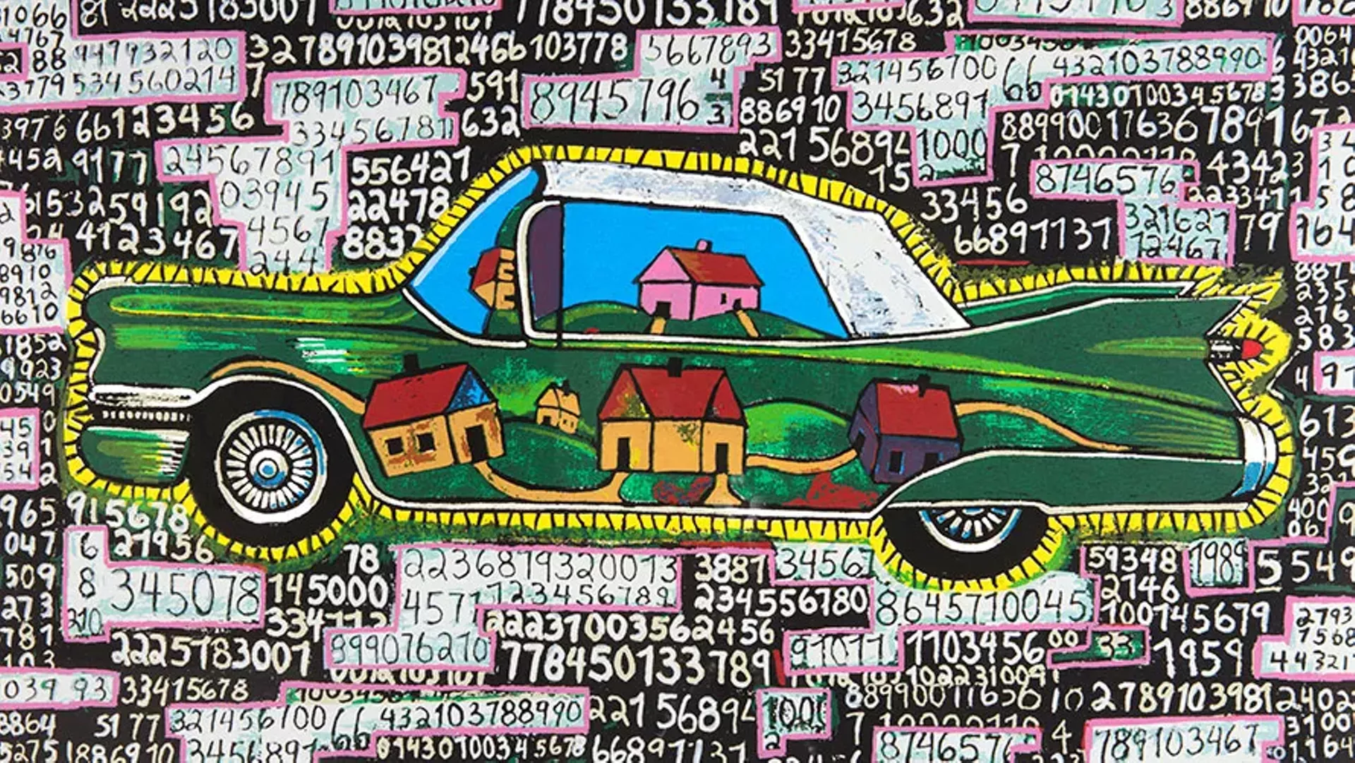 "Lotto: The American Dream from 10: Artist as Catalyst" by Luis Cruz Azaceta