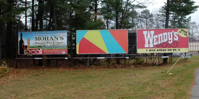Vermont Artist Rob Hitzig Makes a Billboard Statement