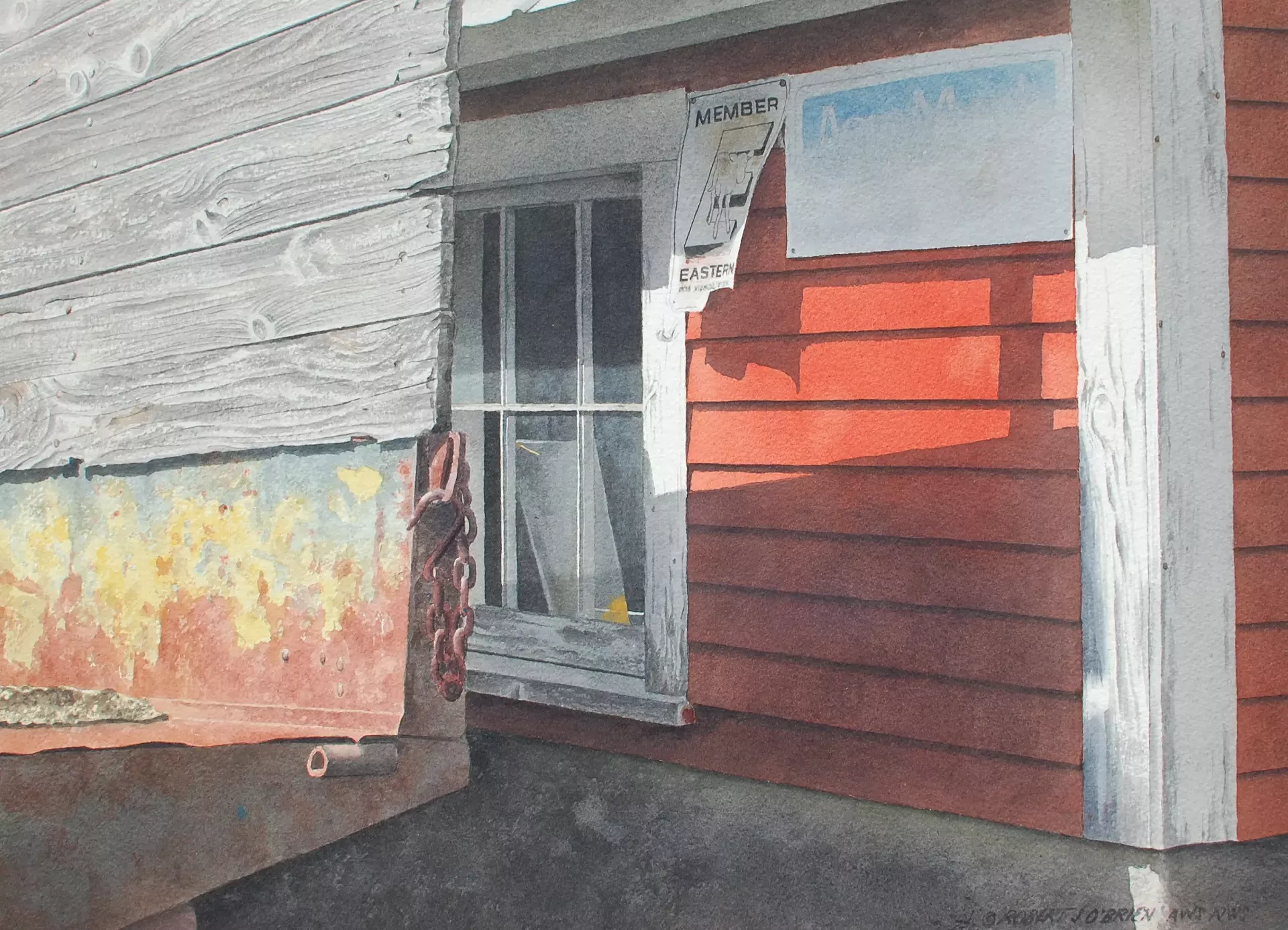 "Farm Shadows" by Robert O'Brien