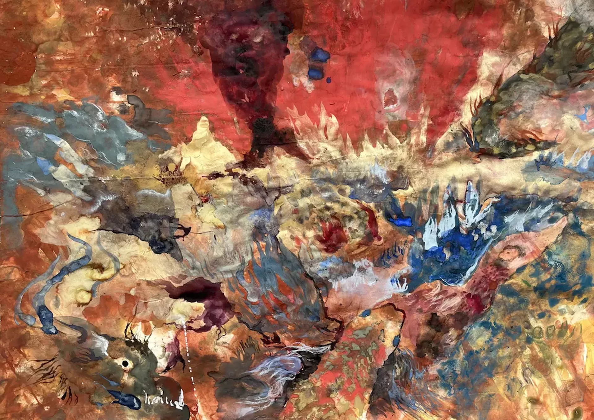 "Volcano" by Sarah H. Paulson
