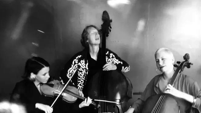 Image: Sarah Neufeld, Richard Reed Parry & Rebecca Foon