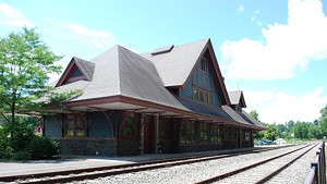 Saranac Lake Union Depot, built in 1904
