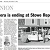 Media Note: Publisher to Sell <i>Stowe Reporter</i>, <i>Waterbury Record</i>