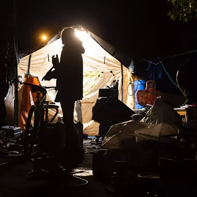 Image: Sears Lane Residents Petition Court to Stop Eviction from Burlington Encampment