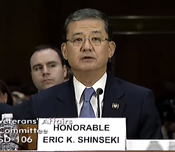 Sec. Eric Shinseki - SCREENSHOT