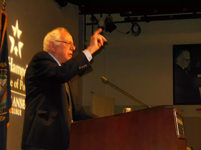Sanders Speaks in New Hampshire, Weighs Bid for White House