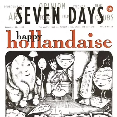 Image: Seven Days "Covers" Food and Drink 1995-2020
