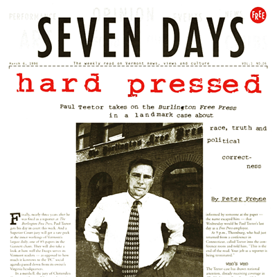 Image: Seven Days "Covers" News 1995-2020