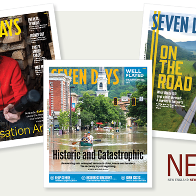 Image: Seven Days Wins 18 First-Place Awards in Regional Media Competition