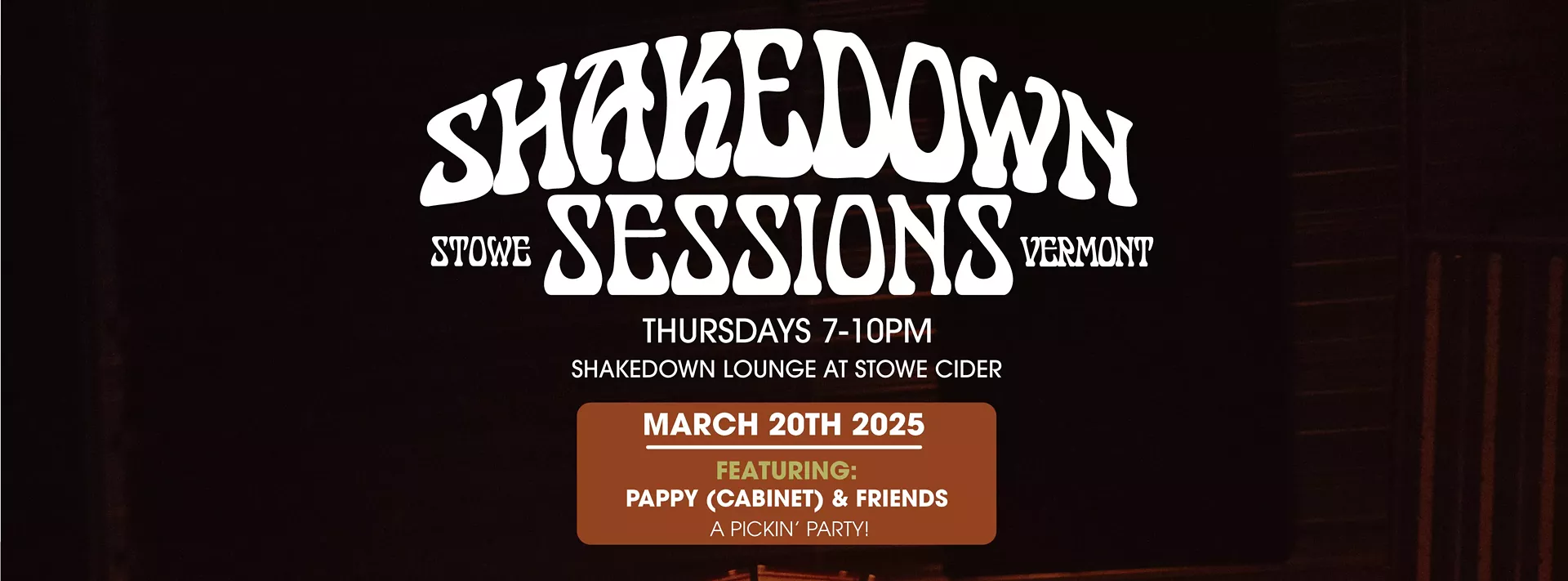 Shakedown Sessions