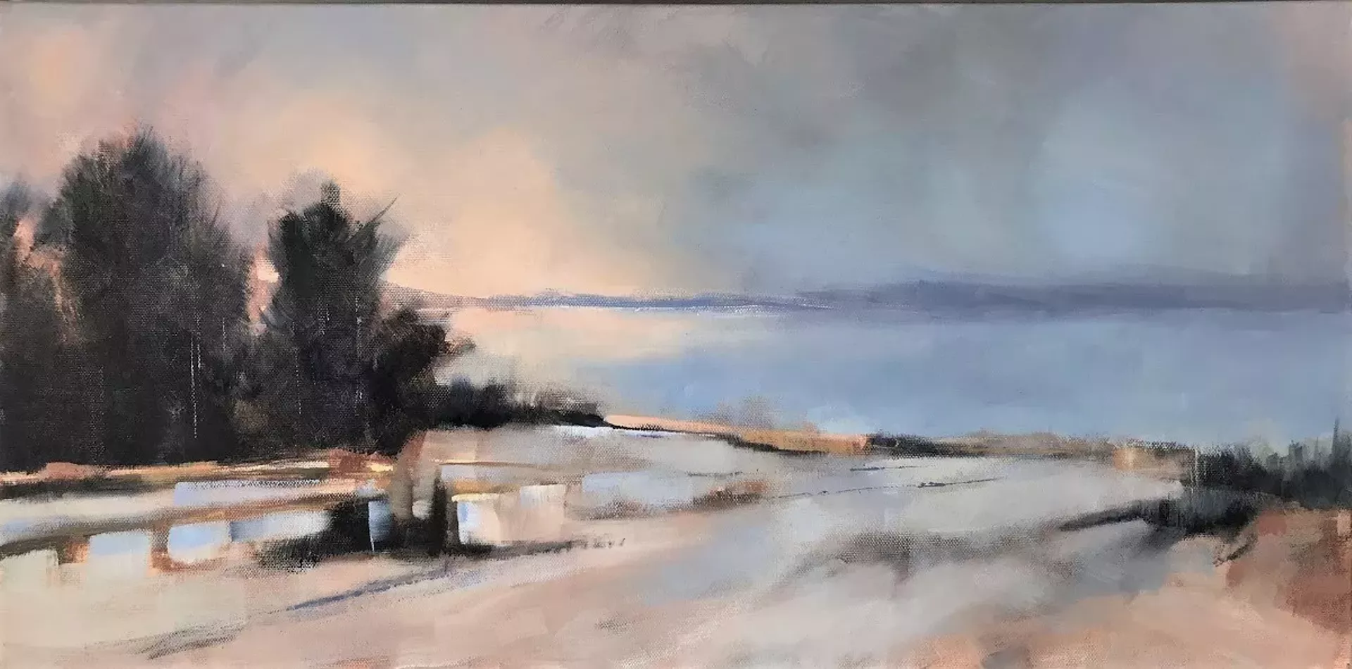 "Shelburne Bay Winter" by Barbara Greene
