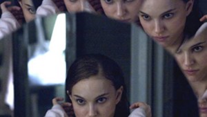 SPLITTING IMAGE Portman finds herself literally cracking up in Aronofsky&#8217;s ballet thriller.