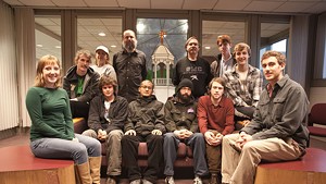 St. Michael&#8217;s custodians and Student Labor Action Movement members