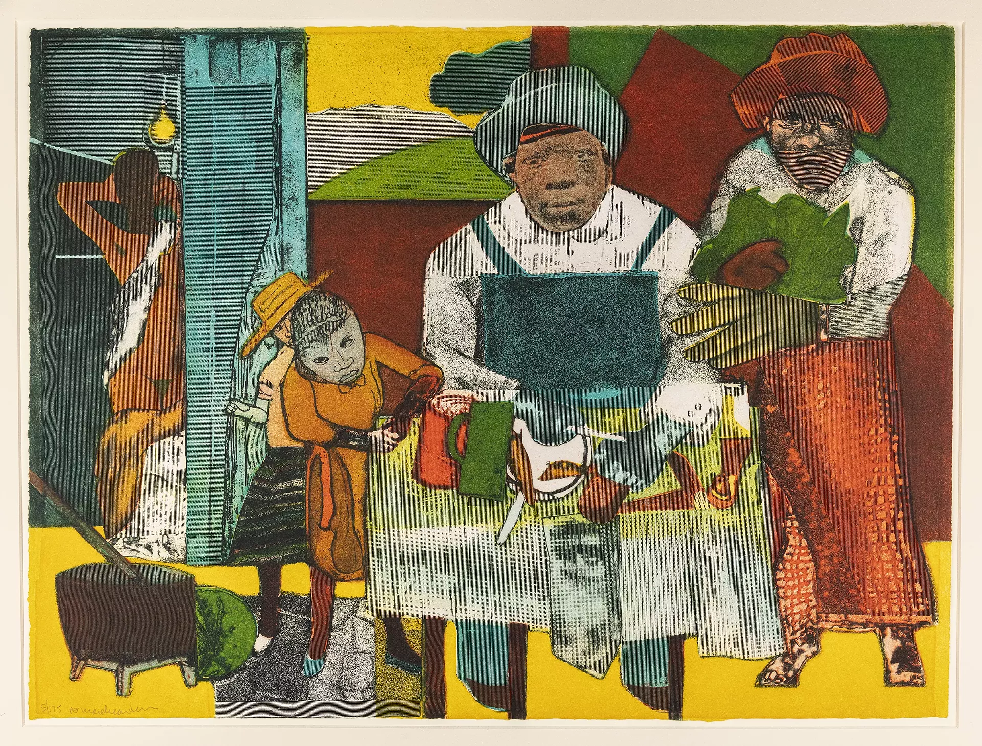 "The Family" by Romare Beardon