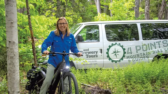 Image: Stowe's 4 Points Vermont Offers Insider Brewery and Mountain Bike Tours