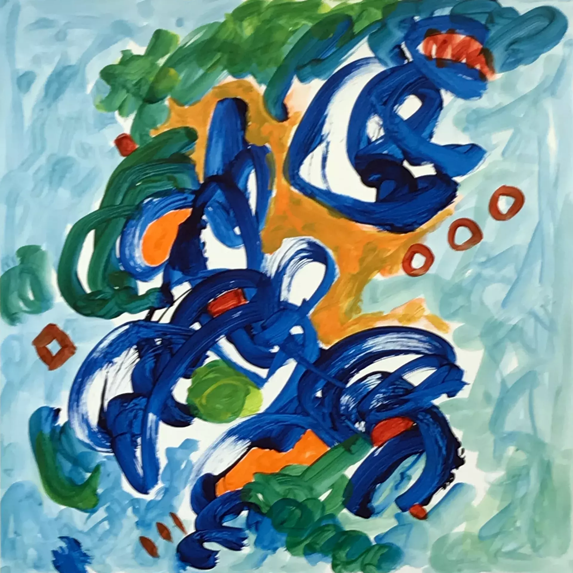 "Surprise With Orange" by Lois Eby