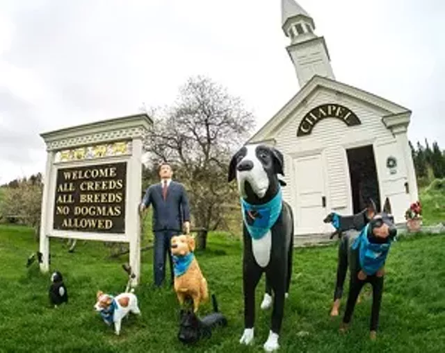 Stephen Huneck's Dog Mountain Stars in National Geographic Book
