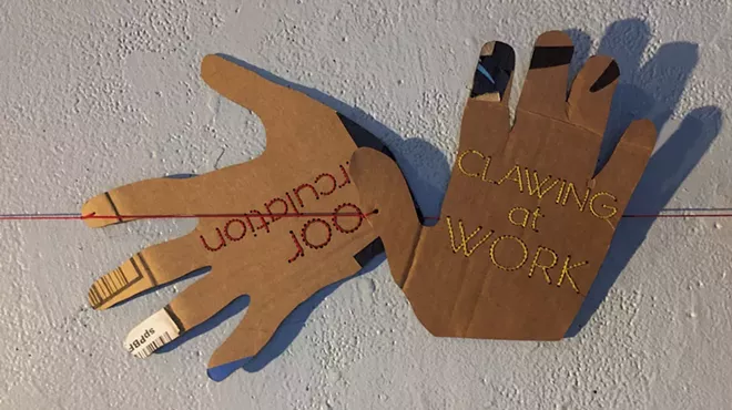Image: 'The Laboring Self' Critiques Digital Gigs
