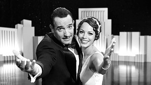 THE SILENT TREATMENT Dujardin and Bejo play stars on opposite trajectories in this love letter to old Hollywood.